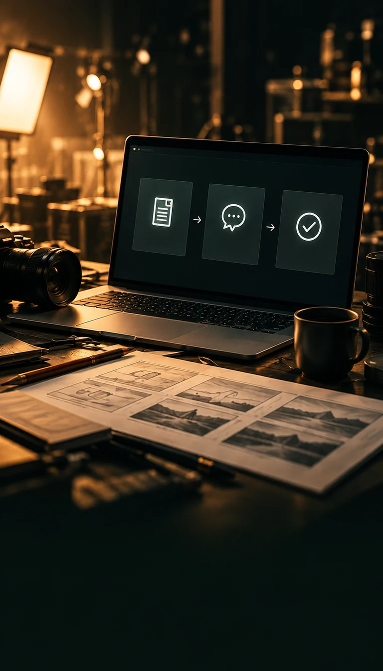 发布、报价与验收的交互流程